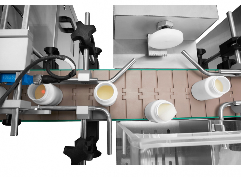 Missing plastic foam detection & reject system